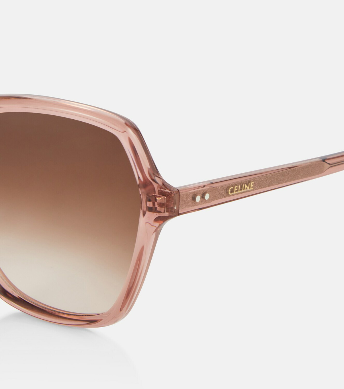 【送料&関税込】Celine Cl50146i048 - Brown Celine CL40235U S (54 - 18) with Green lenses and Gold frame