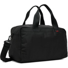 Hugo Black Canvas Logo Patch Duffle Bag