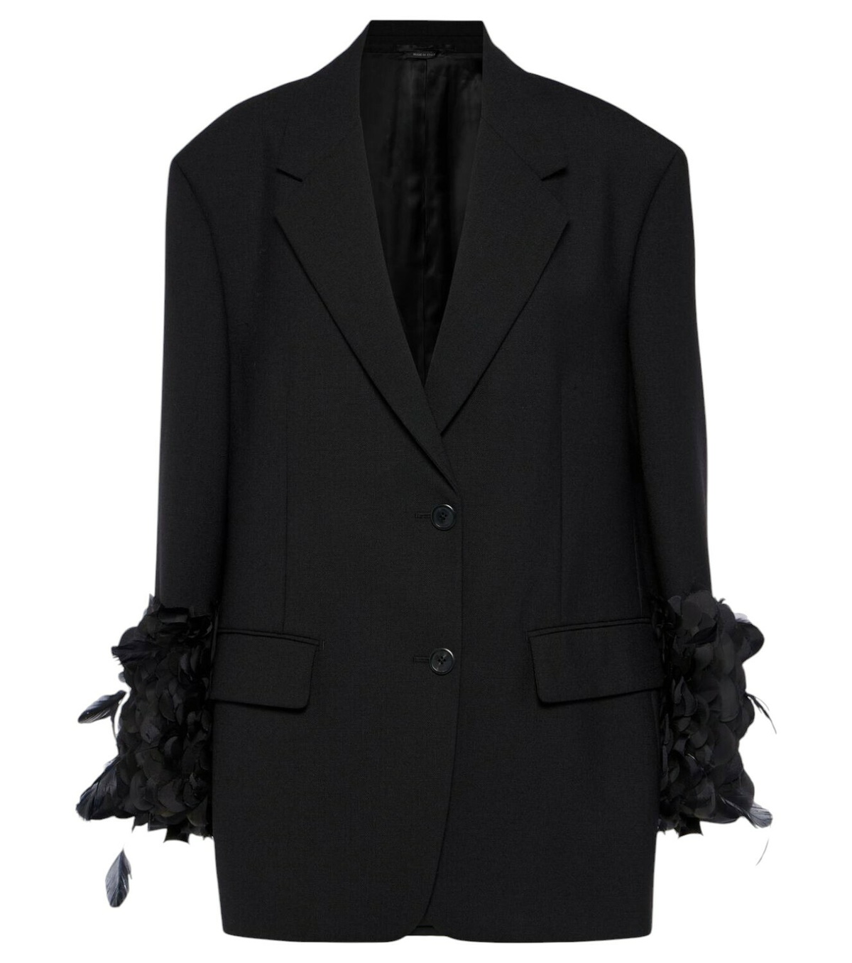 Namacheko Black Asymmetric Barbara Jacket Namacheko