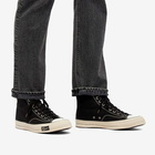 Visvim Men's Skagway Hi-Top Patten Sneakers in Black