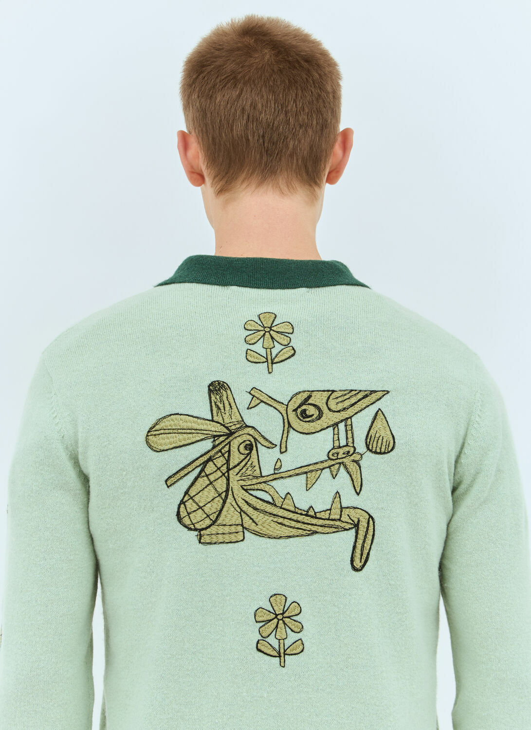 Brain Dead Lex Half-Zip Sweatshirt