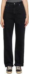 Golden Goose Black Wide-Leg Jeans