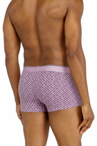 Diesel Three-pack of stretch cotton trunks with monogram - Trunks Mens in Violet