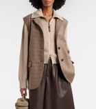 Brunello Cucinelli Houndstooth wool-blend vest