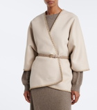 Max Mara Virgin wool cape