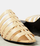 Loro Piana Kaede leather sandals