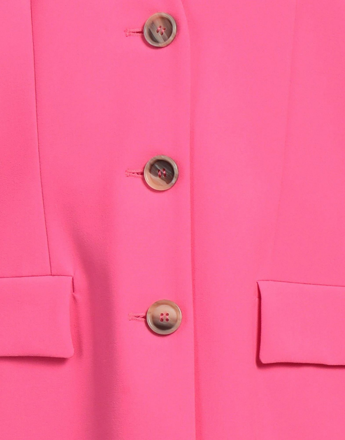 Semicouture Womens Tailored Vest in Fuchsia