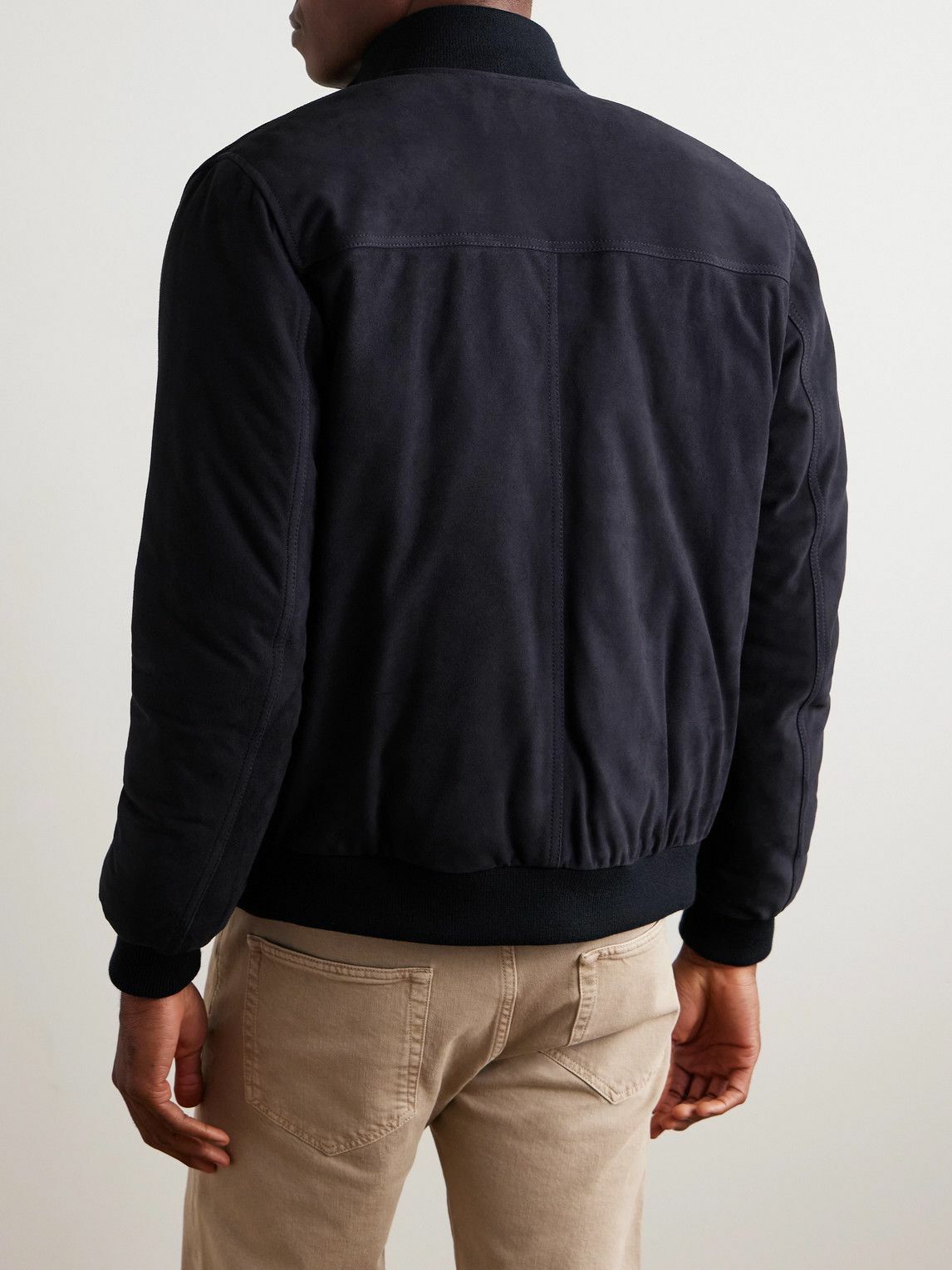 Valstar - Valstarino Suede Down Jacket - Blue