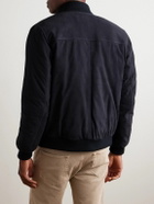 Valstar - Valstarino Suede Down Jacket - Blue