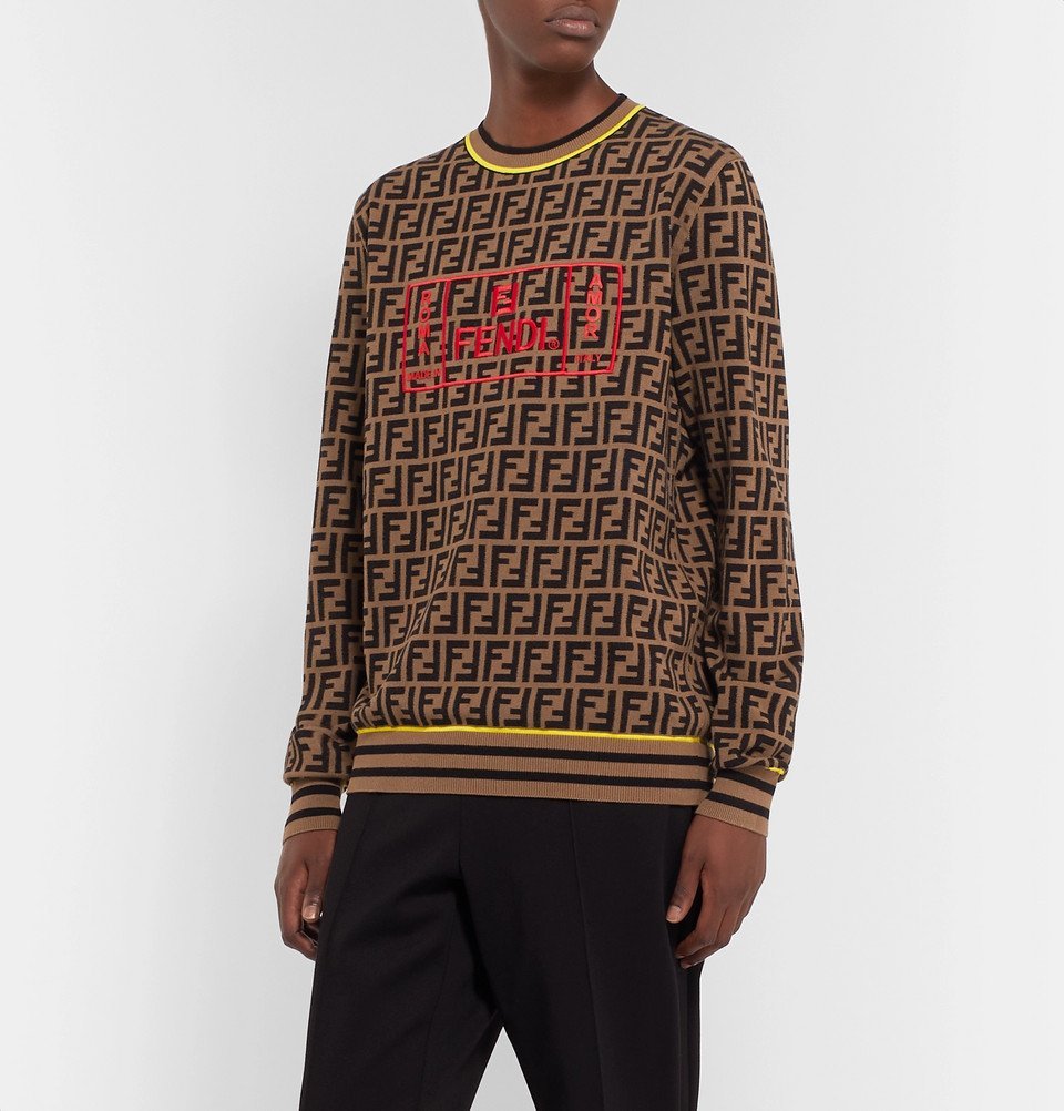 Fendi shop jumper brown