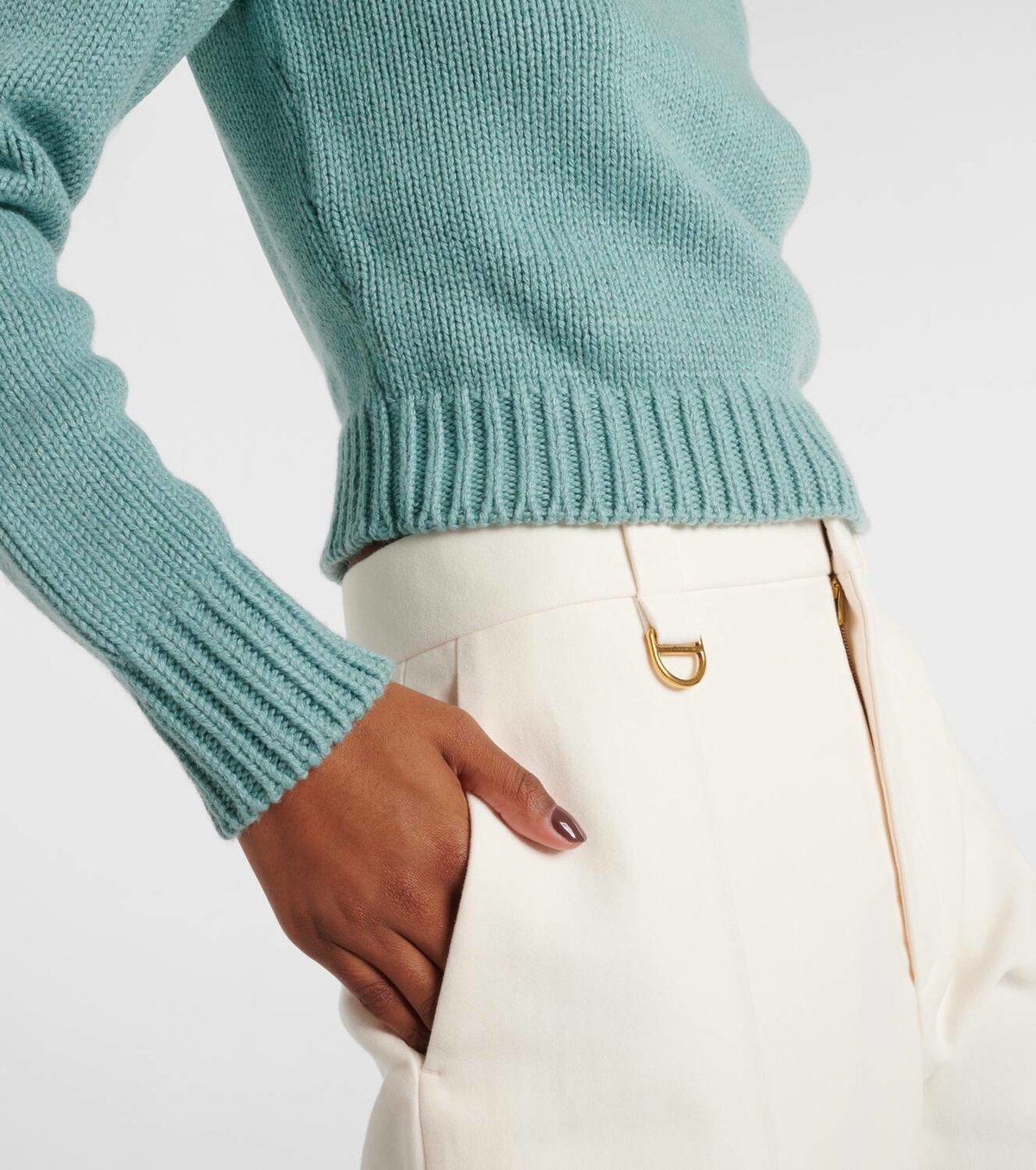 Chloé Cashmere and cotton sweater