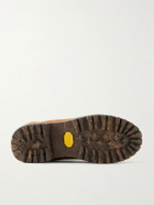 Visvim - Whymper Folk Distressed Leather Lace-Up Boots - Brown