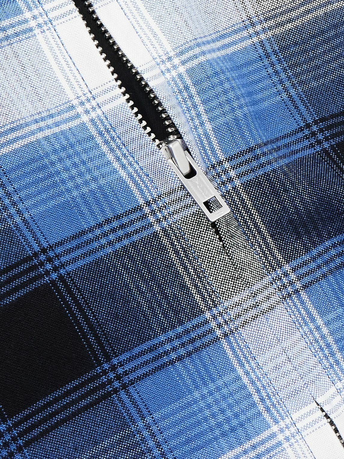 Wacko Maria - Checked Oxford Shirt Jacket - Blue