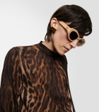 Celine Eyewear Triomphe 08 cat-eye sunglasses