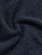 TOM FORD - Wool-Blend Half-Zip Sweater - Blue