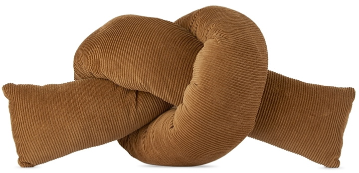 Photo: Jiu Jie SSENSE Exclusive Brown Baby Chestnut Cushion