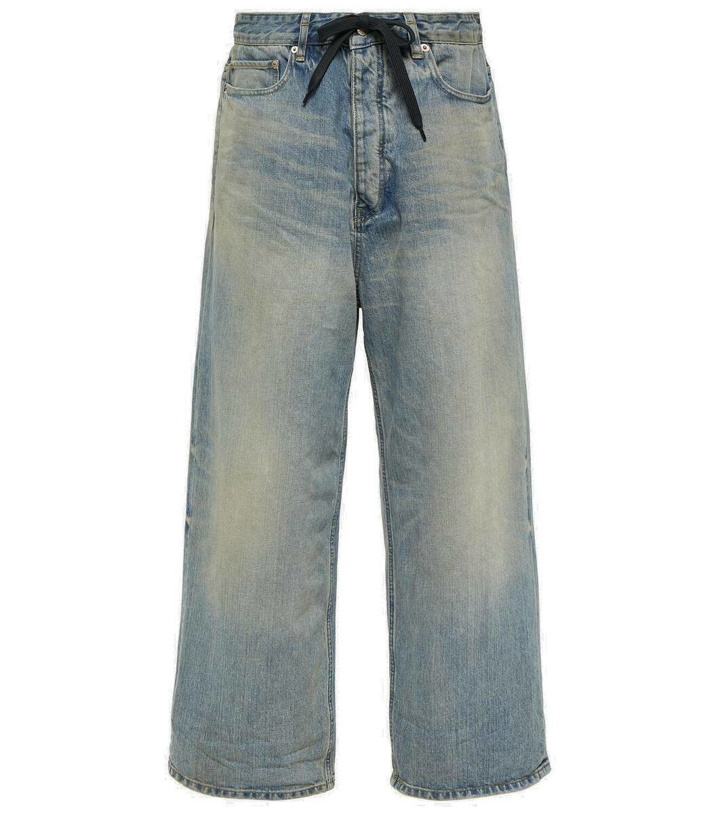 Photo: Balenciaga Mid-rise wide-leg jeans