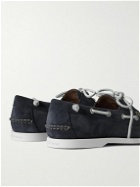 Polo Ralph Lauren - Merton Suede Boat Shoes - Blue