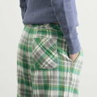 Beams Boy Women's Work Check Easy Pants in Grey