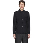 Comme des Garcons Homme Deux Black Garment-Dyed Shirt