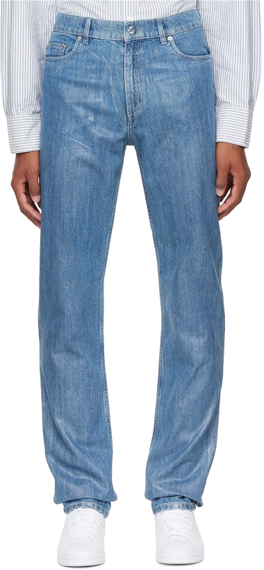 Photo: Coperni Blue Faded Jeans