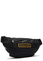 Canada Goose Logo-appliqué Twill Belt bag - Black - One Size
