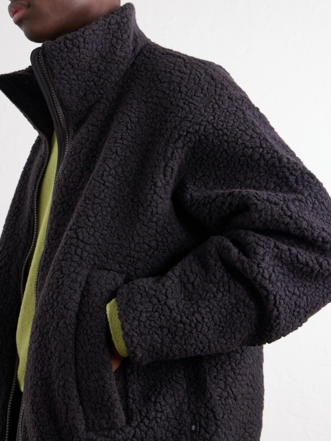 Goldwin - Fleece Jacket - Brown