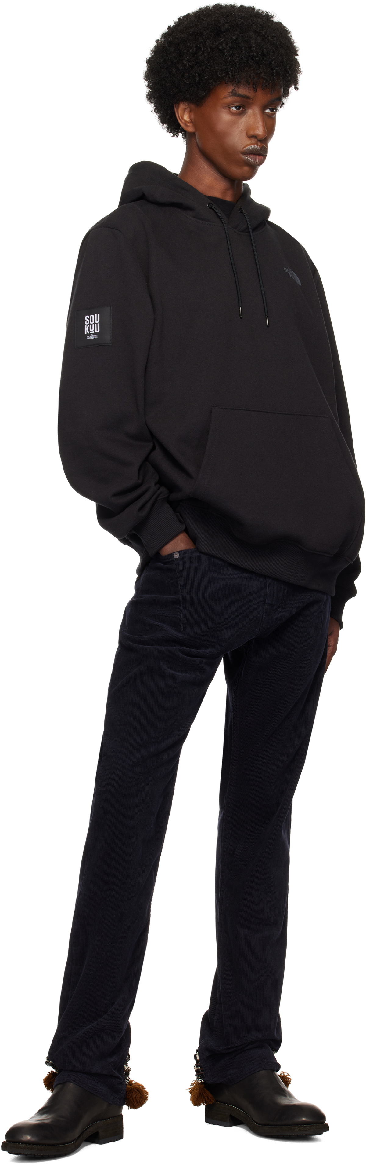 UNDERCOVER Black The North Face Edition SOUKUU Heayweight Hoodie