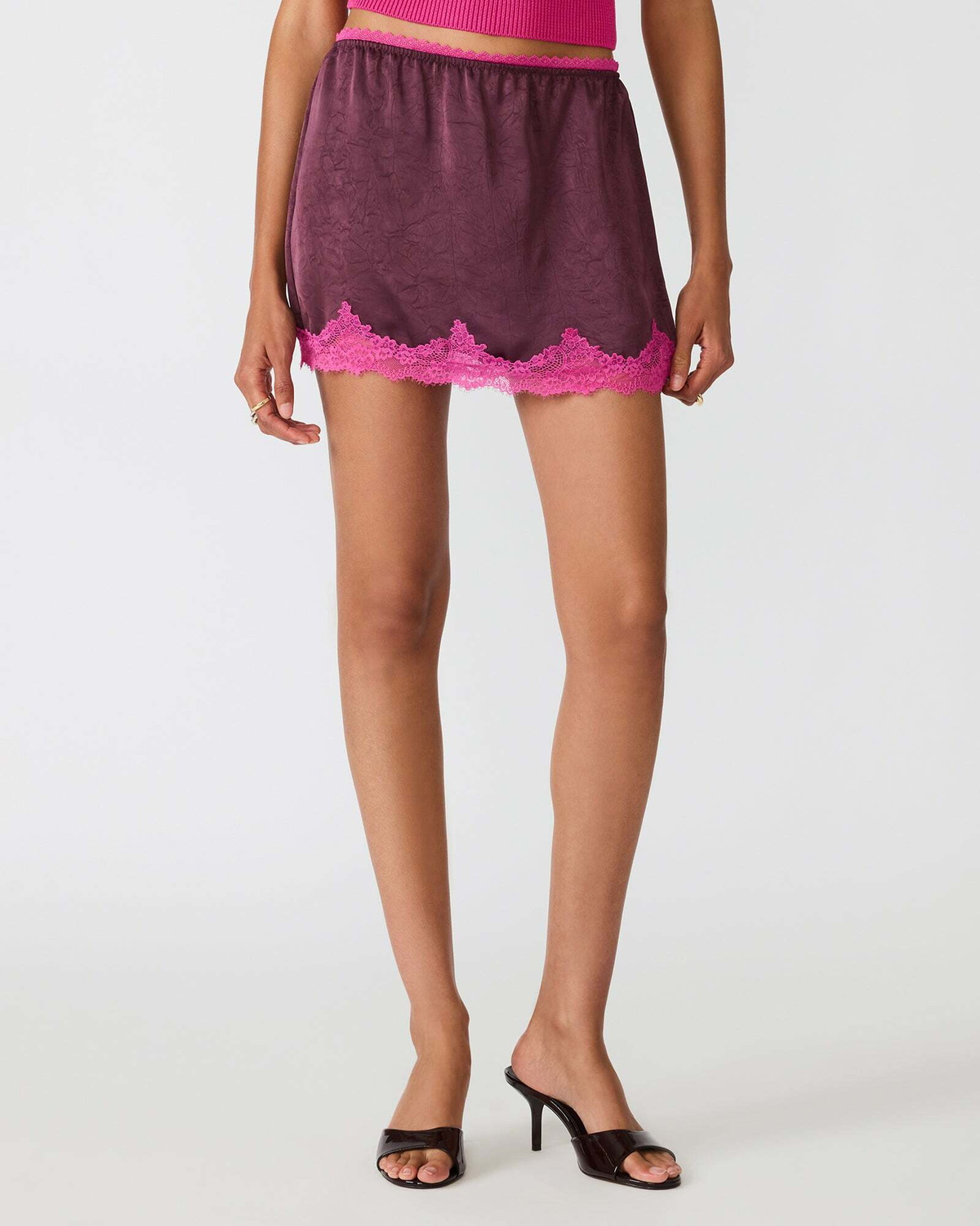 Steve Madden Cindi Skirt Dresses in Purple