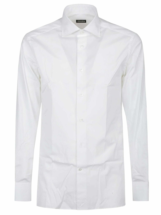 Photo: Zegna Lux Tailoring Long Sleeve Stretch Cotton Shirt