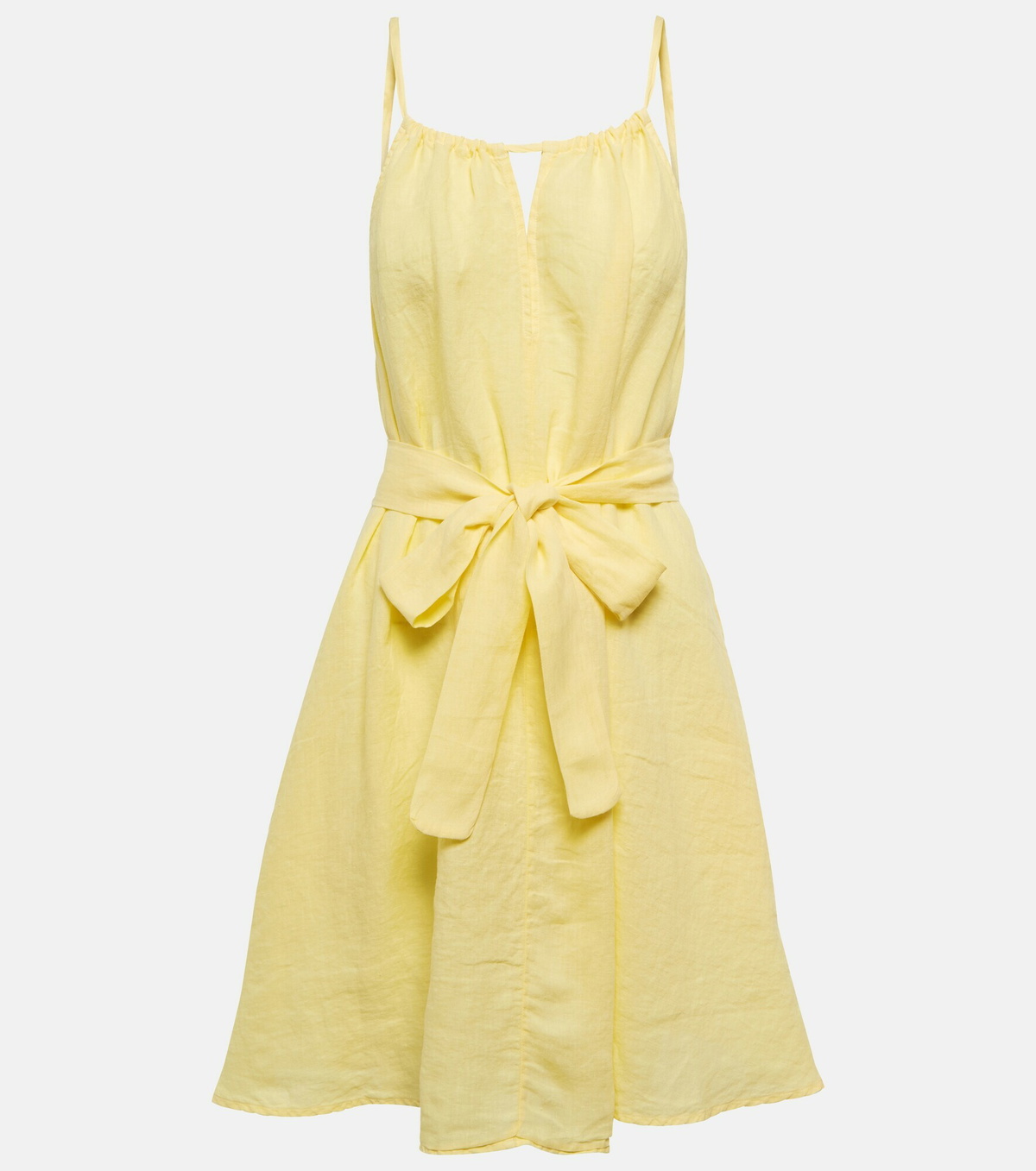 Velvet - Dora linen minidress
