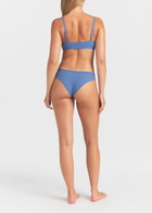 Skims Stretch-jersey Scoop Bralette Navy