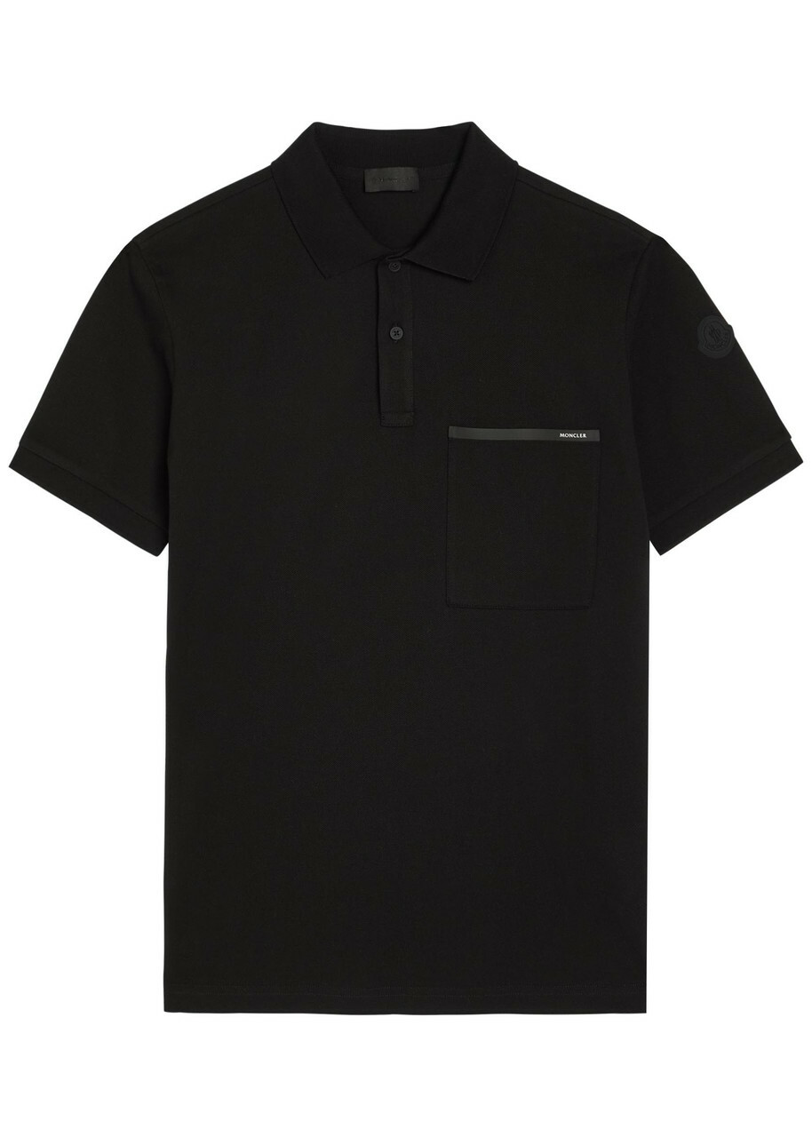 Moncler Maglia Double Logo Polo Moncler