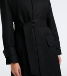 Victoria Beckham Philippa virgin wool twill trench coat