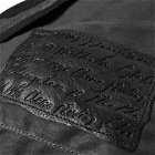Acne Studios Men's Andemer Wax Sling Bag in Grey/Black