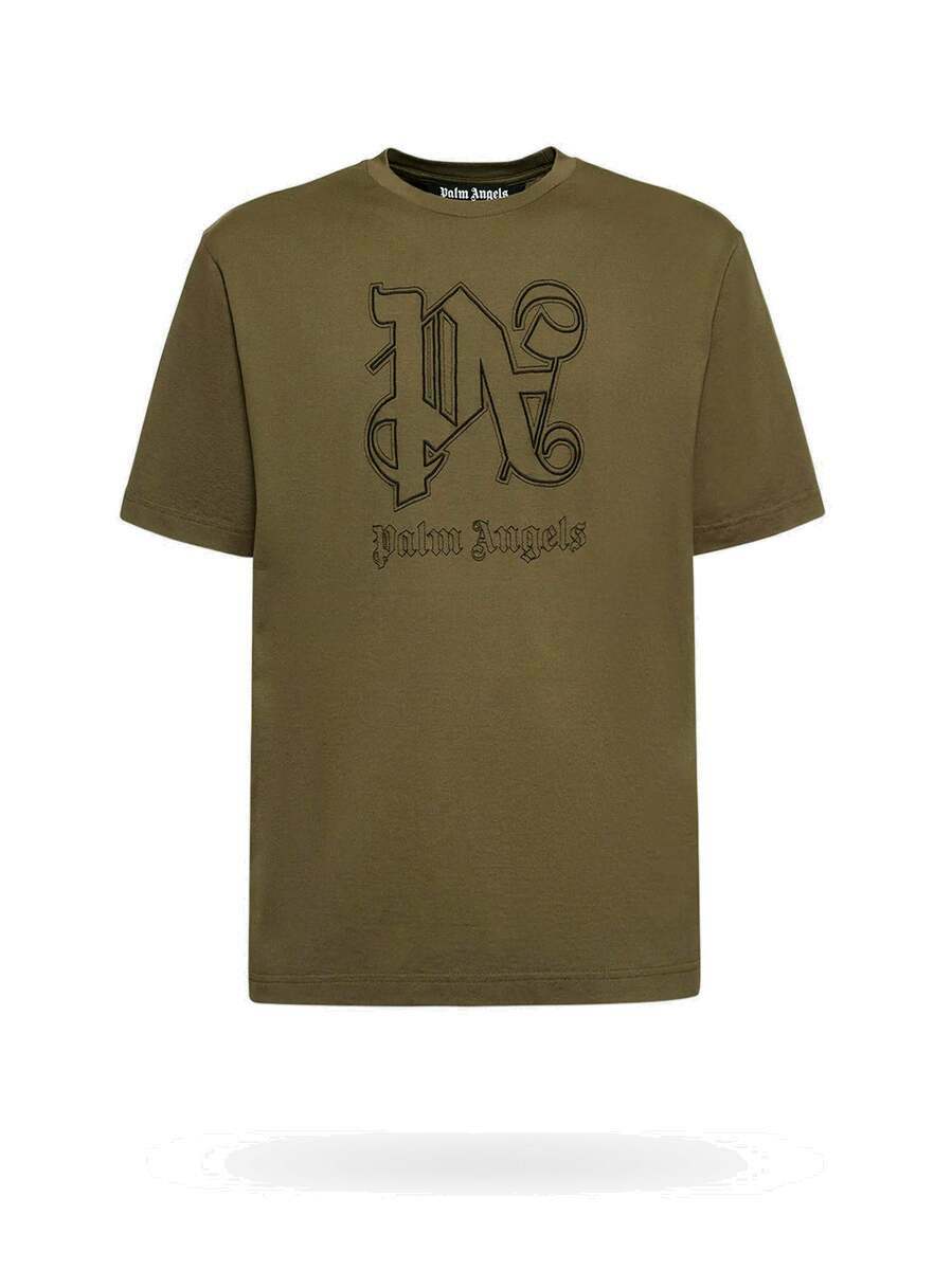 T-shirt Palm Angels Homme - Modèle PMAB001C99JER001 - Noir, 100% Coton - Neuf Avec étiquettes