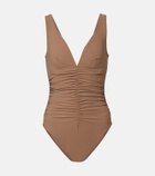 Karla Colletto Smart ruched swimsuit