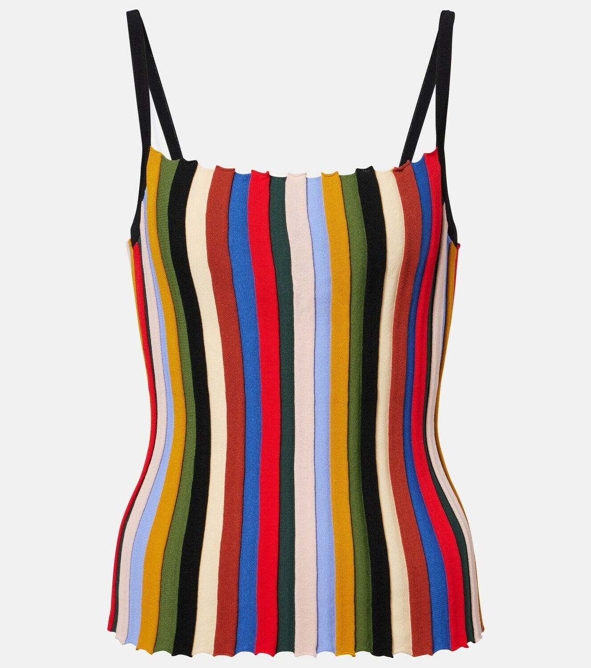 Staud Skye striped tank top