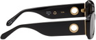 LINDA FARROW Black Lola Sunglasses