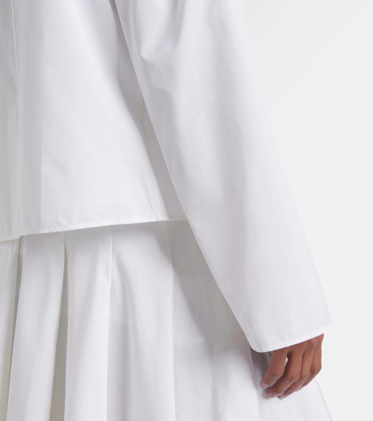 Fforme Fish oversized cotton jacket