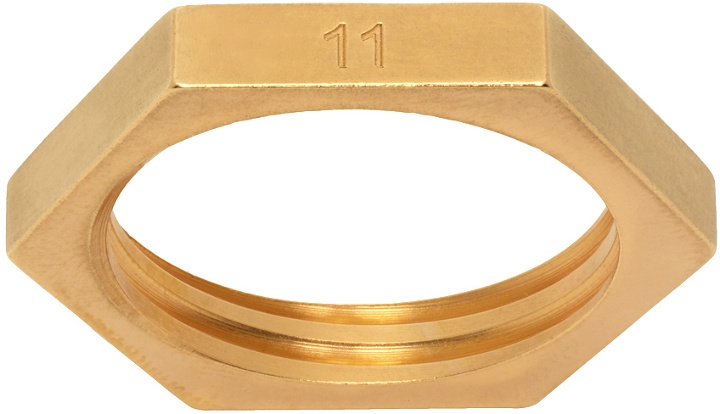 Photo: Maison Margiela Gold Band Ring