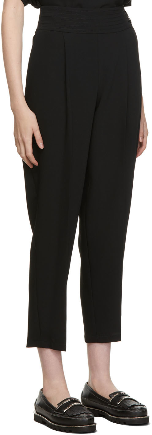 【関税&送料込】Chloe Trousers Black Chloe Flared Pant | Marciano