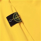 Stone Island Men's Soft Shell-R Hooded Jacket in Yellow