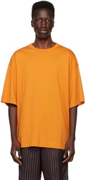 Dries Van Noten Yellow Crewneck T-Shirt