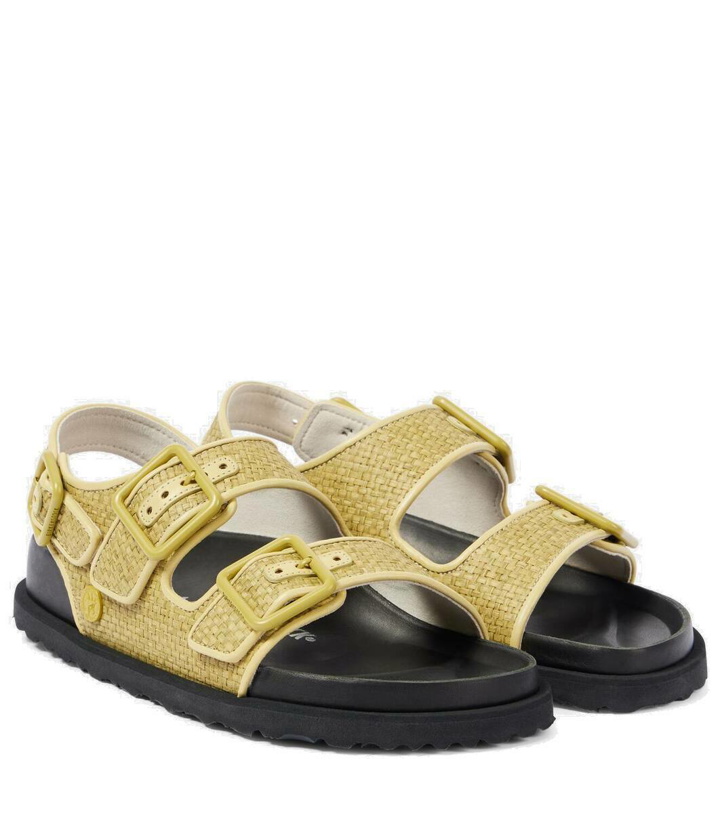 Photo: Birkenstock 1774 Milano Luxe raffia sandals