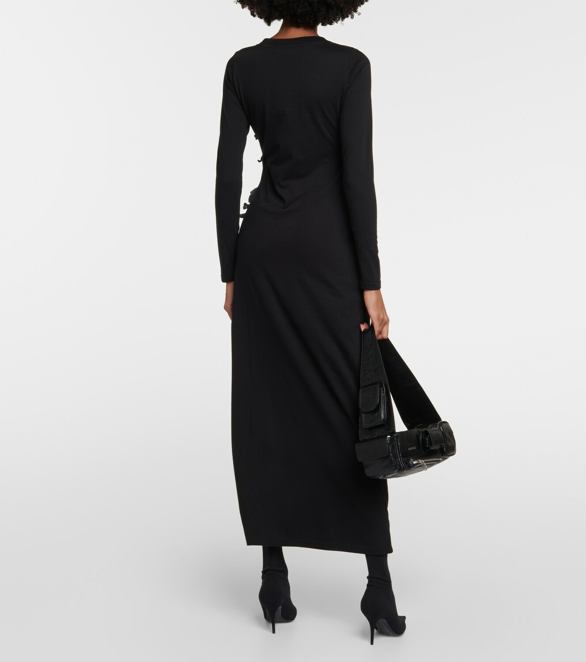 white christmas dresses Jersey Halter Maxi Dress