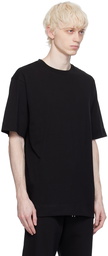 Dries Van Noten Black Dropped Shoulders T-Shirt