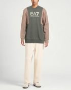 Ea7 Mens Sweatshirt Military in Green