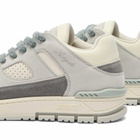 Axel Arigato Men's Area Lo Sneaker in Grey/Dark Grey