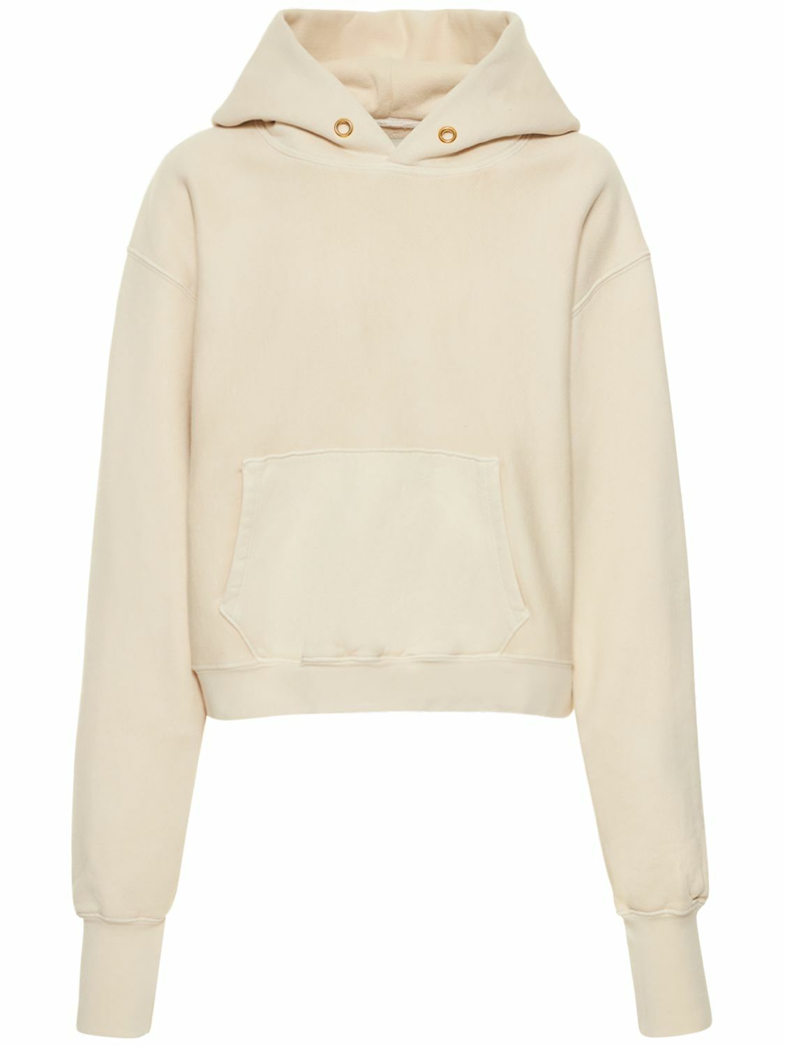 LES TIEN Cropped Hoodie
